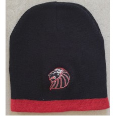 Beanie Lions  Black & Red